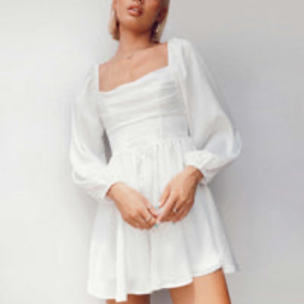 PRINCESS POLLY LILLIE LONG SLEEVE ROMPER